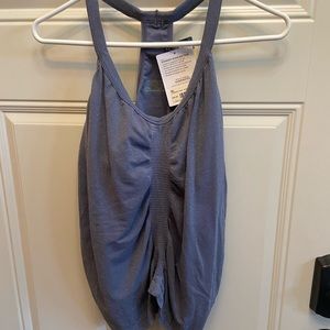 Athleta Shimmer Seamless Racerback Tank NWT